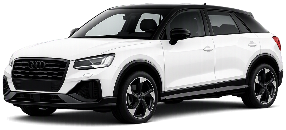 Audi A1 blanche de l'auto-école Cosmos Paris
